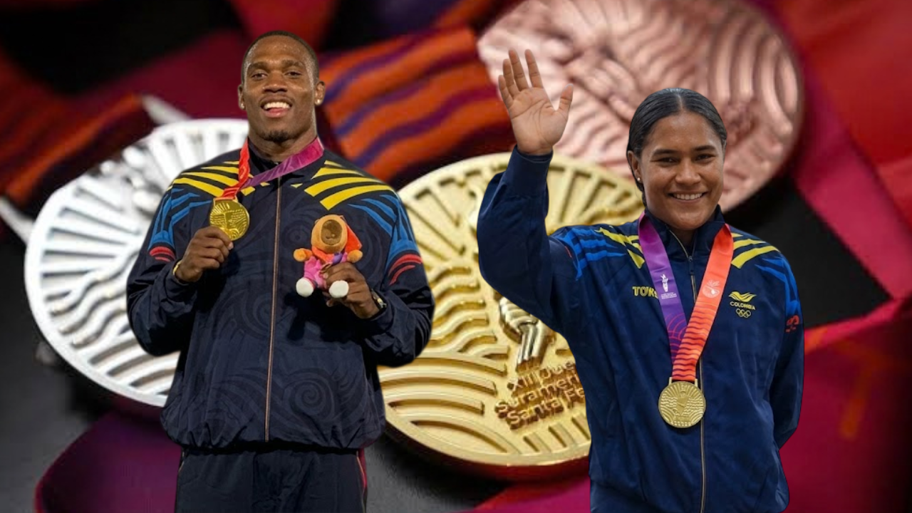 Colombia suma medallas en los XIII Juegos Suramericanos Santa Fe 2026