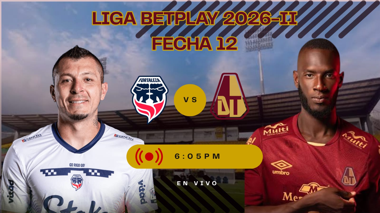 Estadio Metropolitano de Techo - Fortaleza vs Deportes Tolima