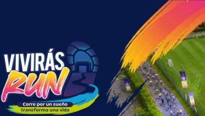 Imagen oficial de Vivirás RUN, la carrera filantrópica en Ibagué